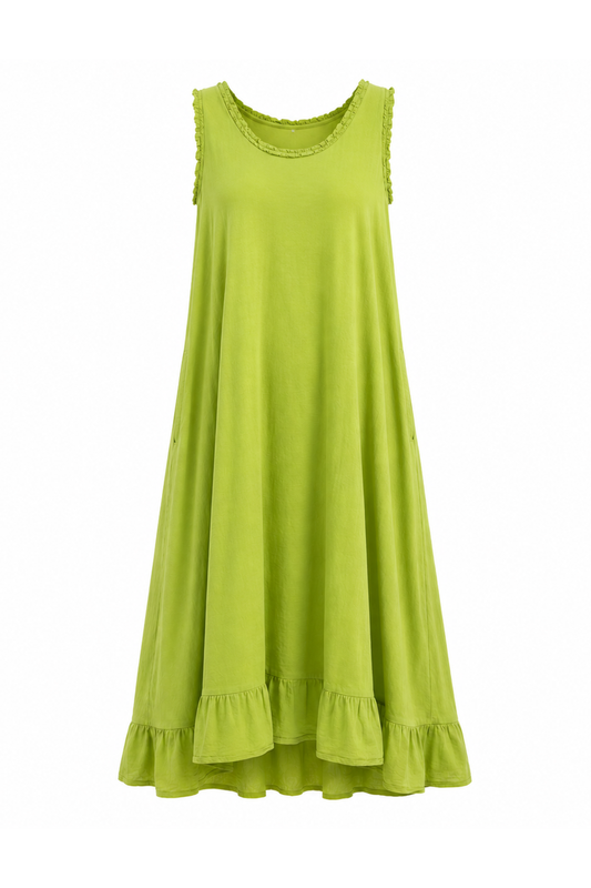 Свободна лятна рокля Lime Breeze