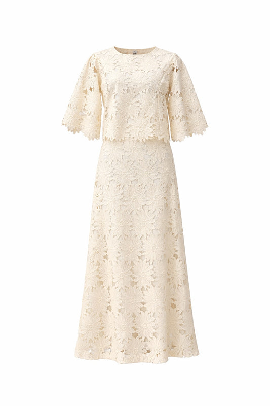 Дамски дантелен сет в две части