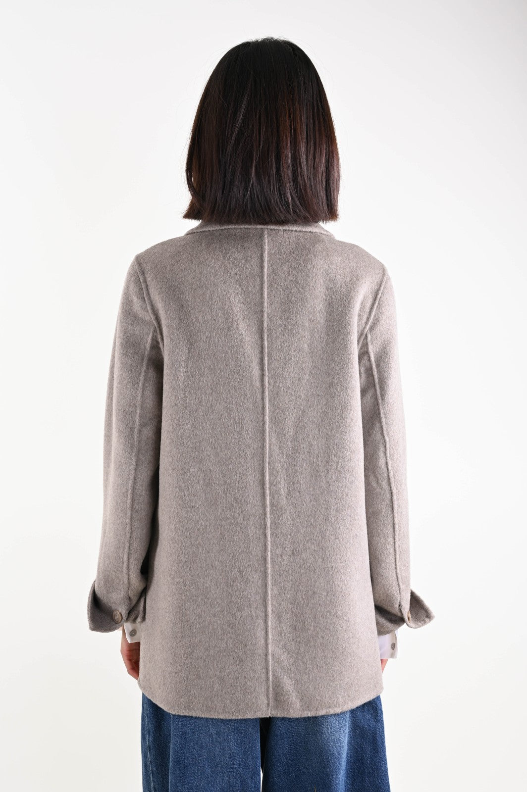 Дамско палто Монопето от вълна