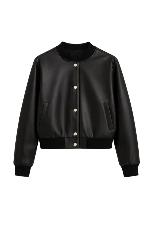 Дамско кожено яке Polipiel - NKfashan 