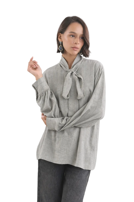 Дамска раирана риза