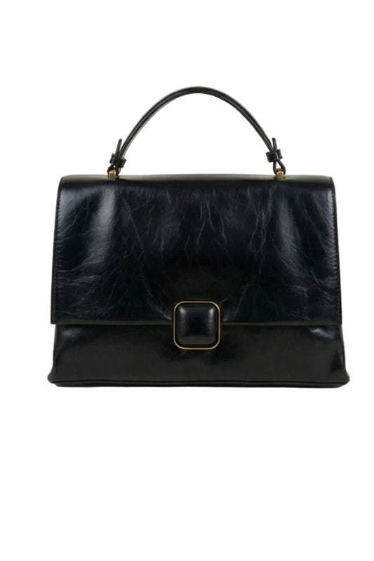 Дамска чанта с квадратна закопчалка - NKfashan 